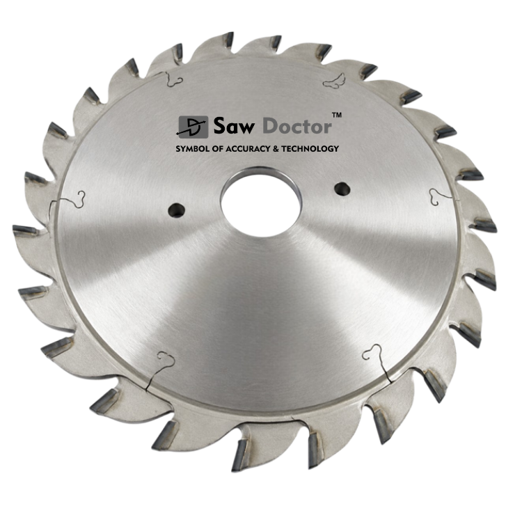 Saw Doctor PCD Adjustable Scoring Saw Blades for Panel Saw Machines